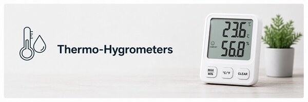 Thermo-Hygrometers — temperature measurement instruments available in India
